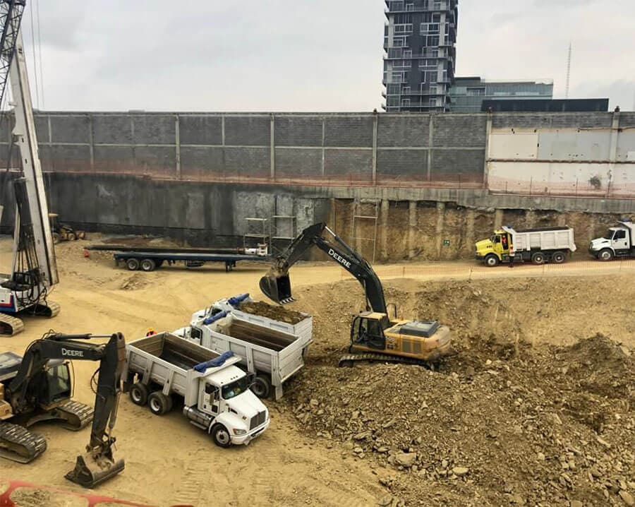 Renta de excavadora en el Área Metropolitana de Monterrey